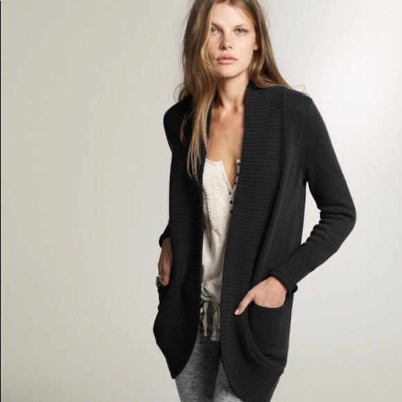 J. Crew Sweaters - J Crew dream open shawl wool cardigan cashmere S